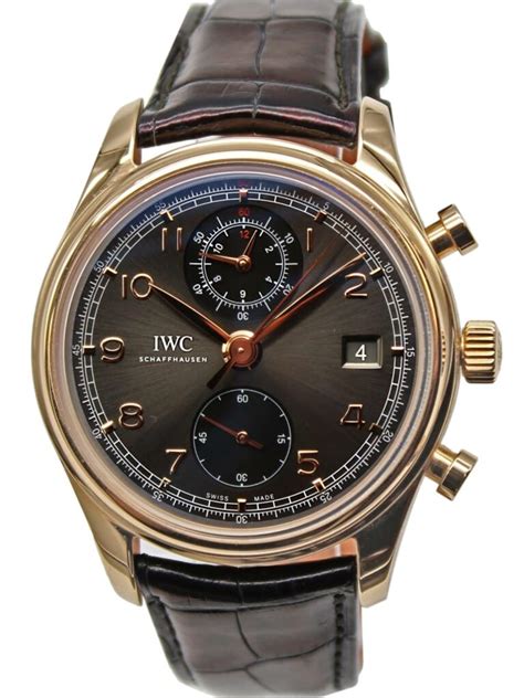 iwc men's portuguese chronograph|iwc portugieser chronograph classic.